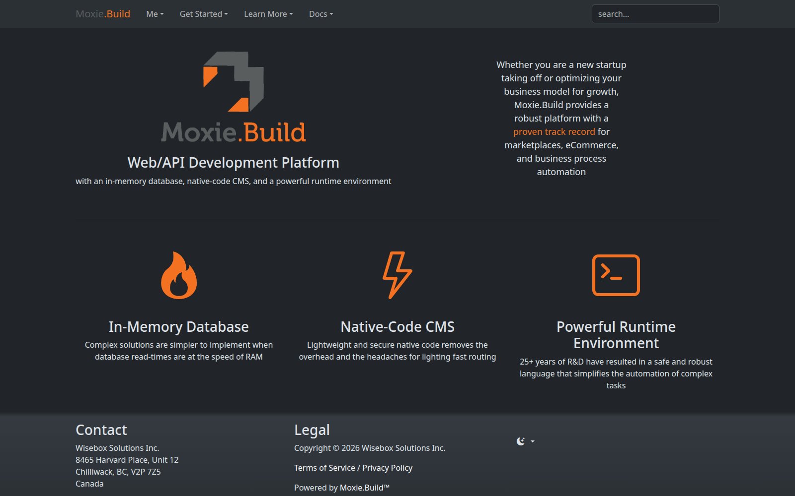 Moxie.Build, the platform we build on