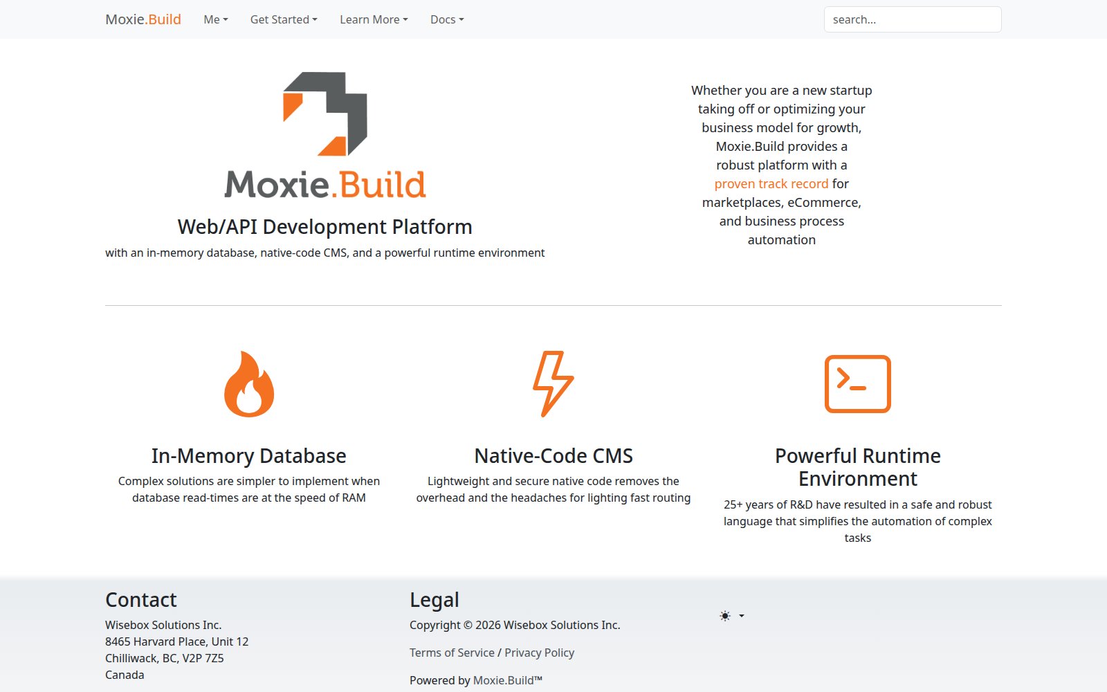 Moxie.Build, the platform we build on